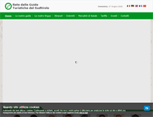 Tablet Screenshot of guideturistichebolzano.it